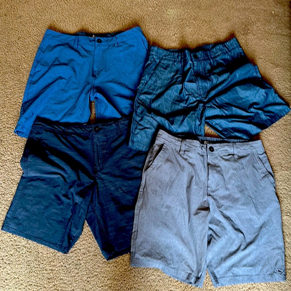 Used 4 pairs of men’s shorts size 33